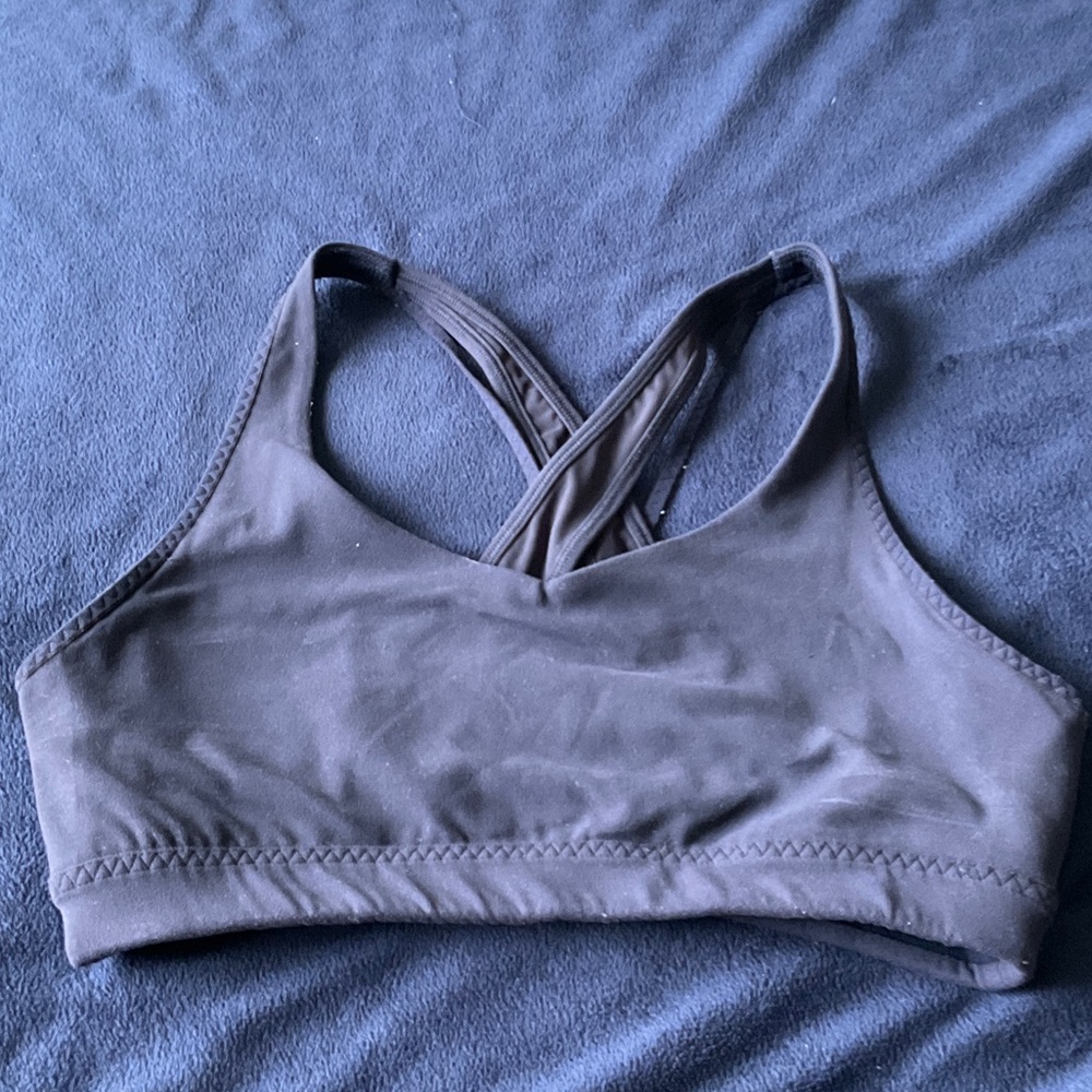 Athleta navy blue Sports Bra